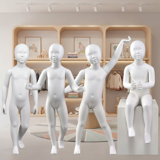 How to Choose the Perfect Kids Mannequin for Your Children's Clothing Store? Look our DE-LIANG DRESS FORM