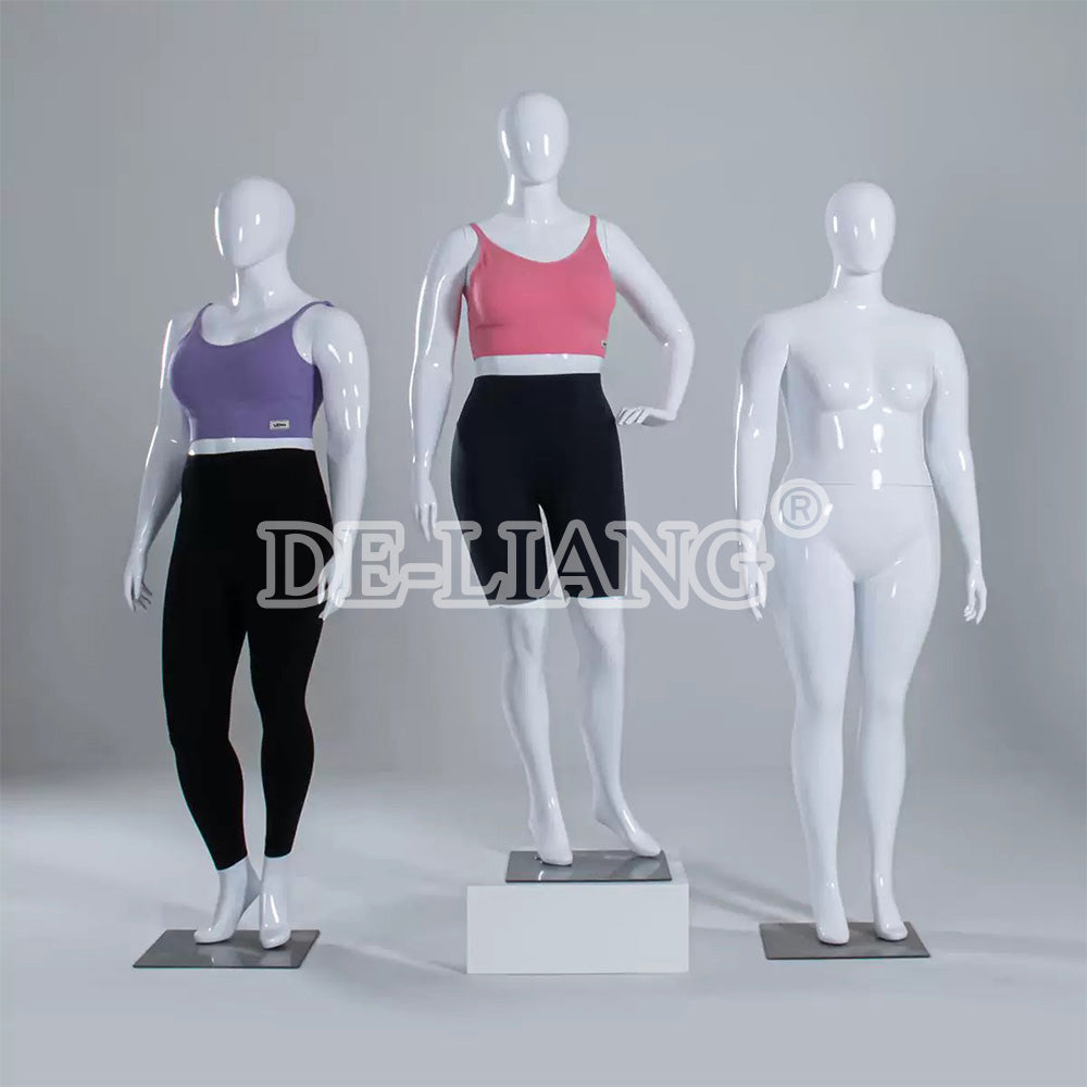 Why Your Fashion Store Needs a Plus-Size Glossy White Mannequin