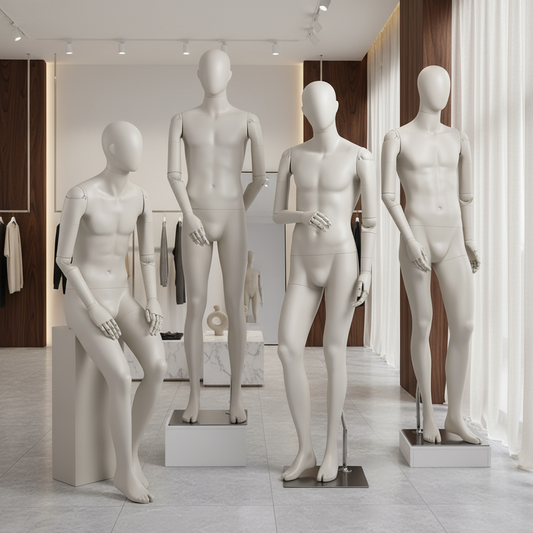 Why Choose DE-LIANG Luxury Male Full Body Mannequins for Your Store?