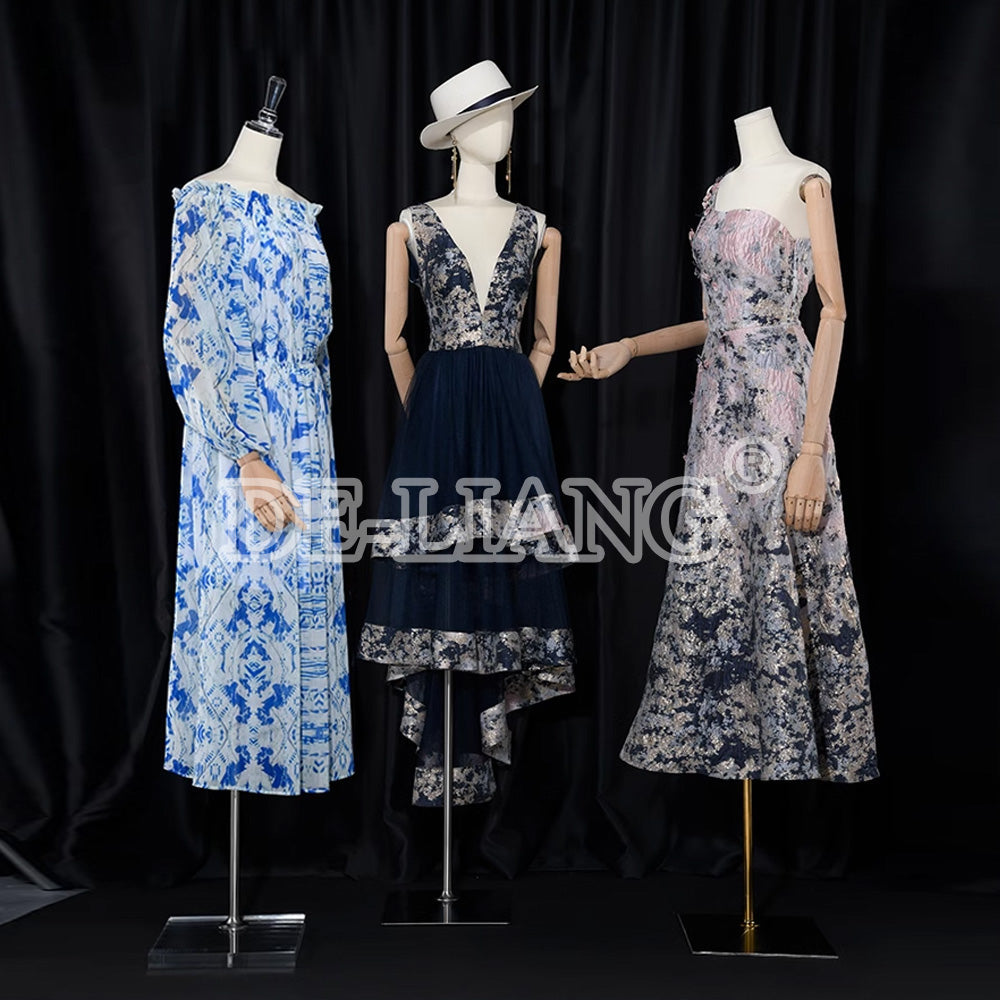 Elevate Your Fashion Displays with DE-LIANG High-End Female Half-Body Mannequins