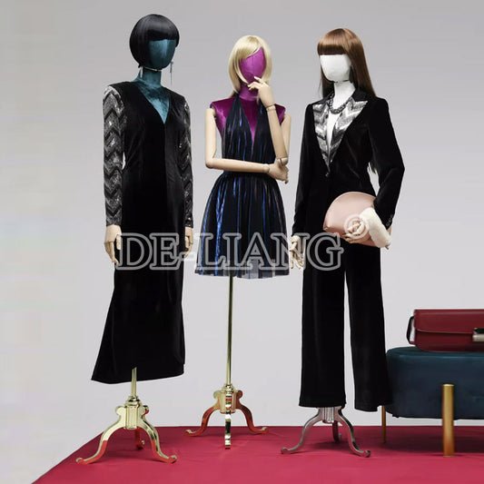 How Can a Velvet Half-Body Mannequin Transform Your Boutique?DE-LIANG DRESS FORM tell you!