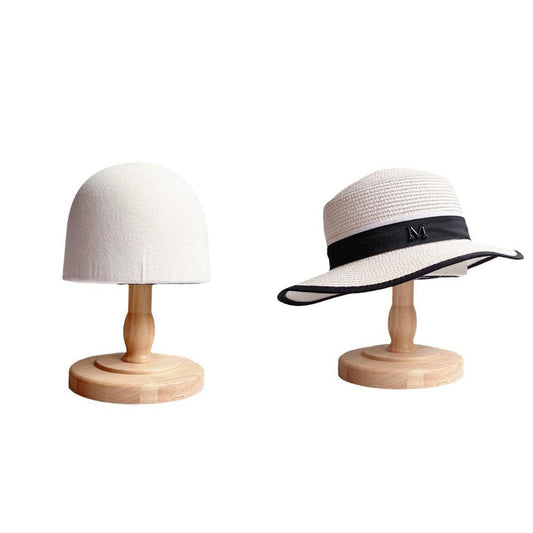 Mannequin Hat holder,Wooden hat stand,Hat display stand,Craft display,Hat block,Hat holder,Detachable Wood Stand,Hat Stand for Headdress