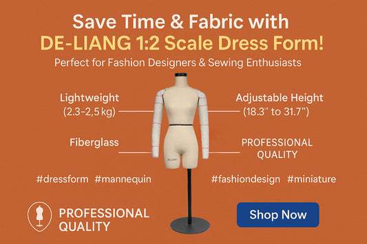 Half Scale Dress Form: Essential Tool for Fashion Designers - DE-LIANG Professional Miniature Mannequin Guide