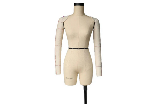 How to Use a Half-Body Mannequin for Women's Garment Draping?