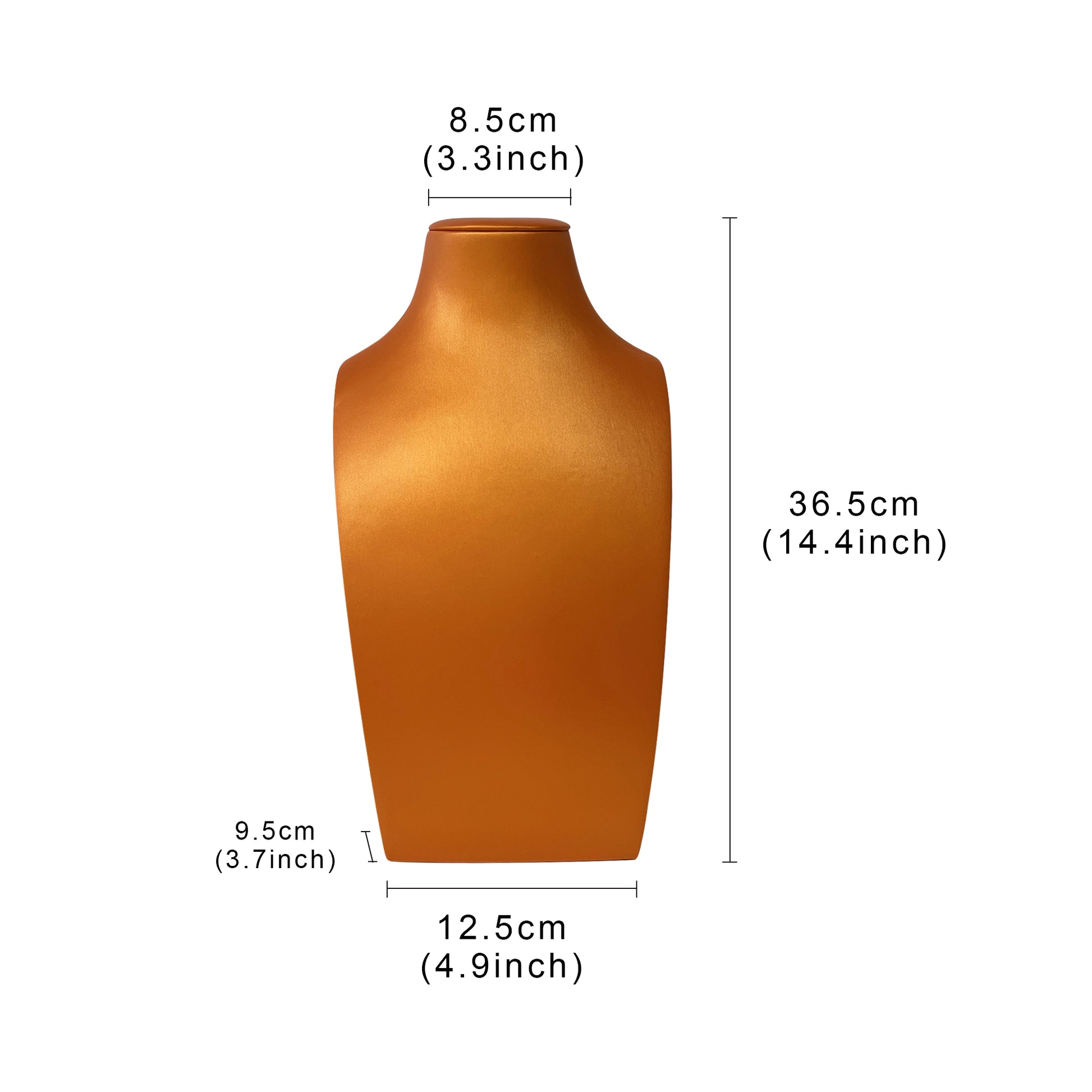 High-end Green Pink Orange Jewelry Display Bust ,Leather Pendant Chain Necklace Stand,Necklace Holder Bust For Jewelry Store Display Props DE-LIANG