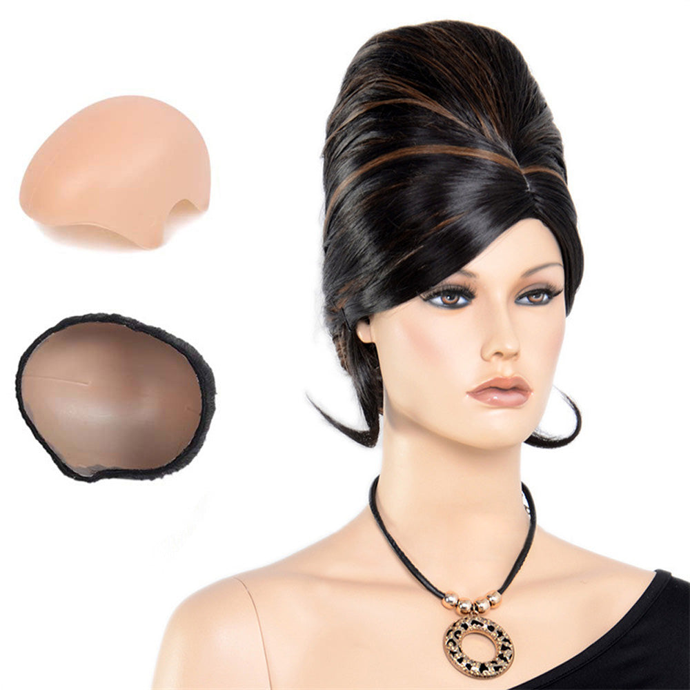 DE-LIANG Fashional Female Mannequin's Wig, Handmade Wigs With Bangs,Short/Long Wig for Window Manikin Head Decorate,Luxury Wigs, Cosplay Wig DL2394 De-Liang Dress Forms