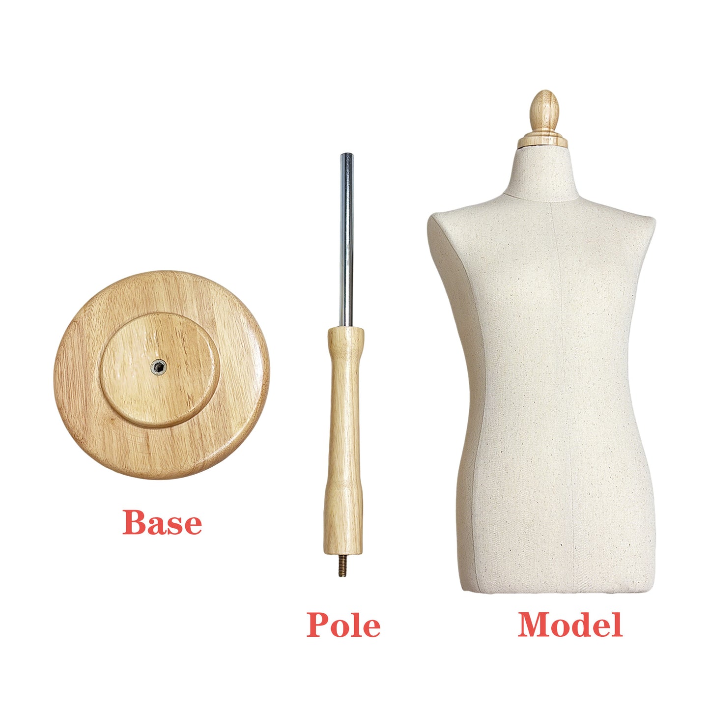 Manichino da sarto in scala ridotta per uomo, 1/3, 1/4, 1/2, adatto per la modellazione scolastica, manichino per sarti con pinze completamente rimovibili per il cucito su schiuma.