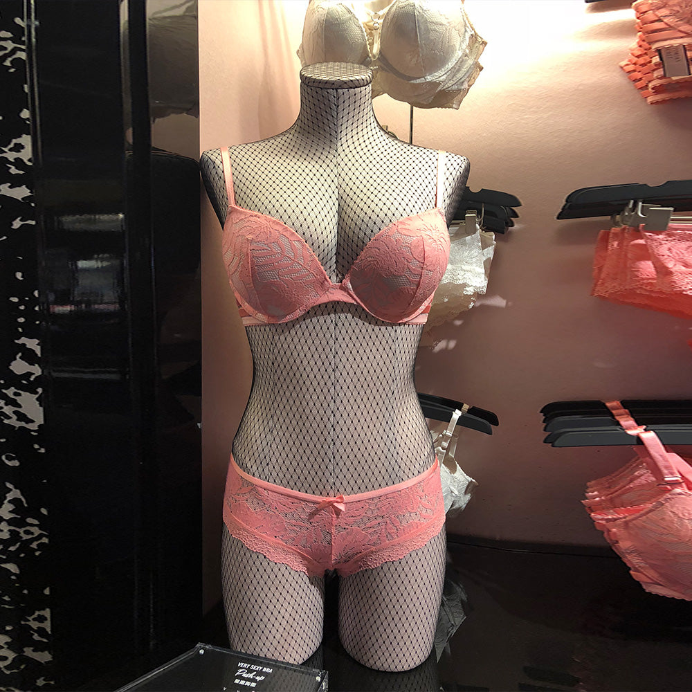 DE-LIANG Bust Form Dress Form For Bra, Fully Pinnable Soft Female Lace Underwear Display Torso Mannequin,Corset Dress Form, Swimwear Model - De-Liang Dress Forms