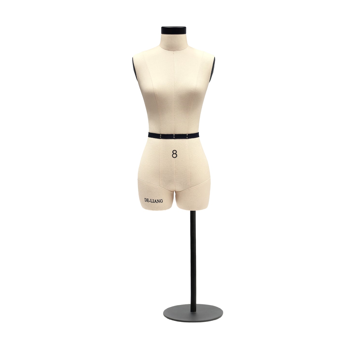 DE-LIANG 1:2 Mini Female Dress Form – Half Scale Sewing Mannequin (Size 8 Not Full Size)