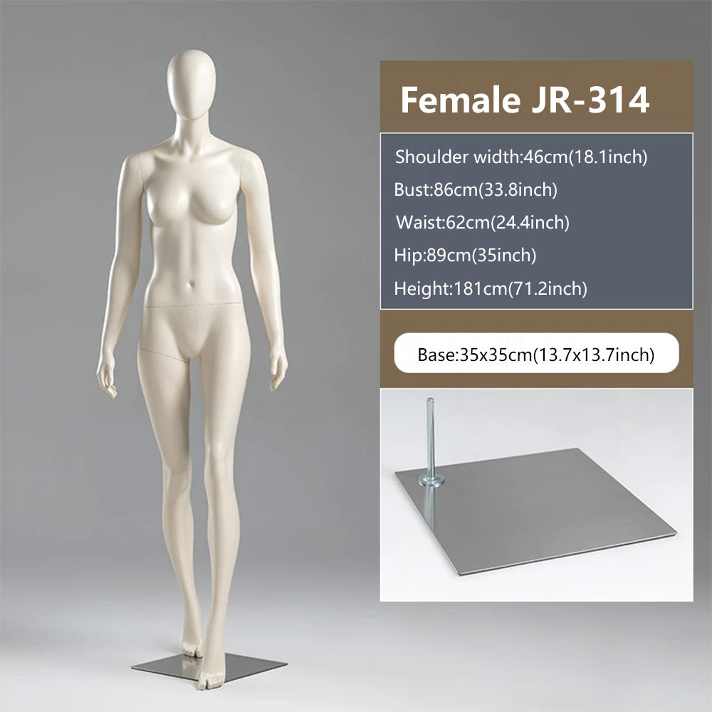 DE-LIANG Female Display Mannequin | Dresses / Formal Wear | Boutique Window Stand