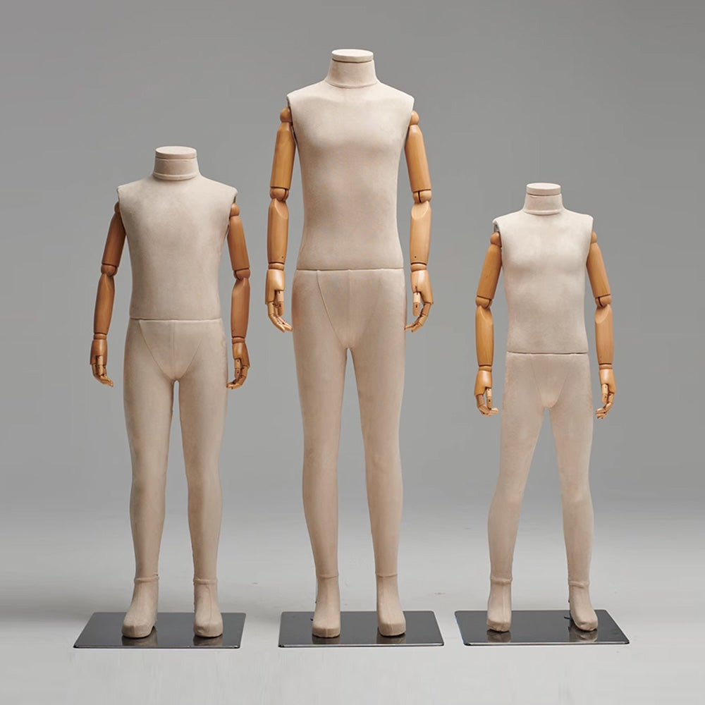 male dress form for clothing store window display