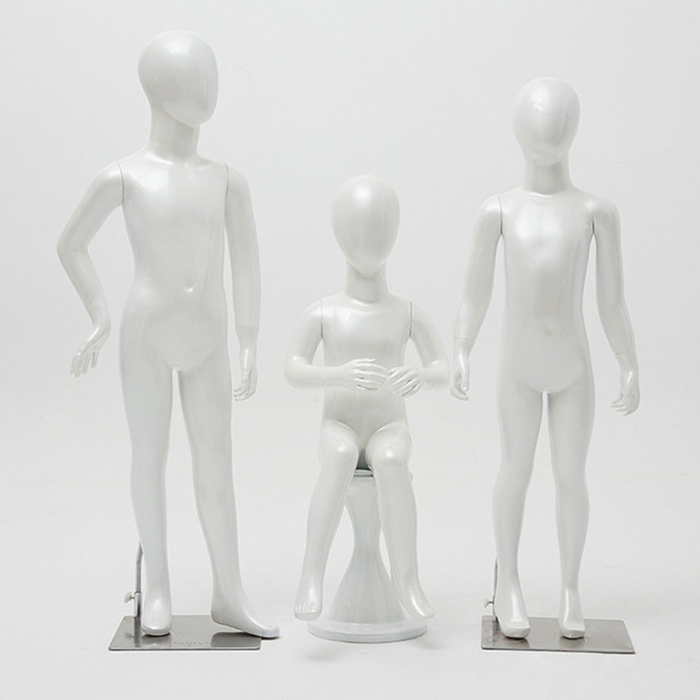 Children's Model Props Full Body Children's Clothing Store Window Child Model Shelf Mannequin Child Baby Clothes Display Stand DL0048 De-Liang Dress Forms