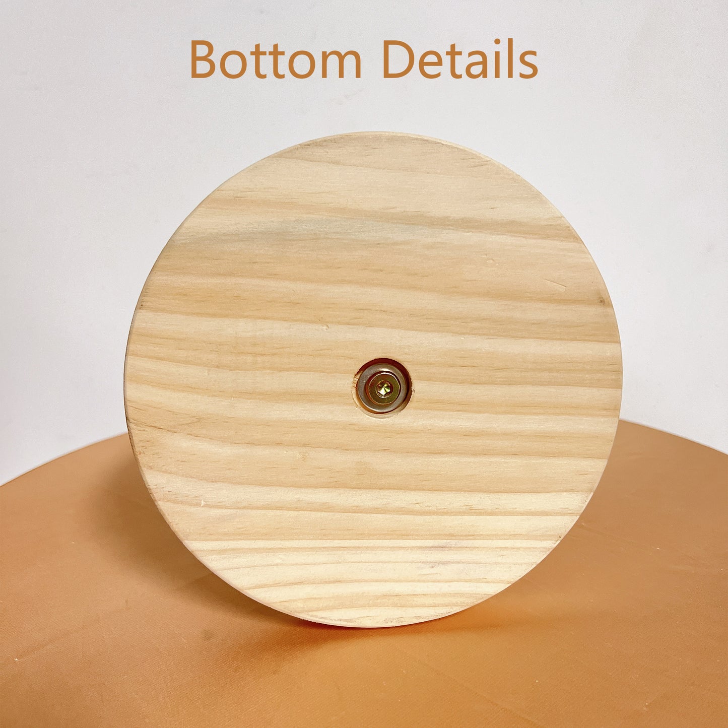 Multi-functional thickened solid wood ironing stool special ironing clothes small ironing table ironing tool household ironing board DLIB50-BEIGE DE-LIANG