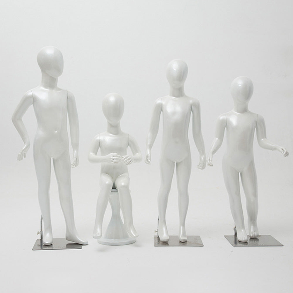 Children's Model Props Full Body Children's Clothing Store Window Child Model Shelf Mannequin Child Baby Clothes Display Stand DL0048 De-Liang Dress Forms
