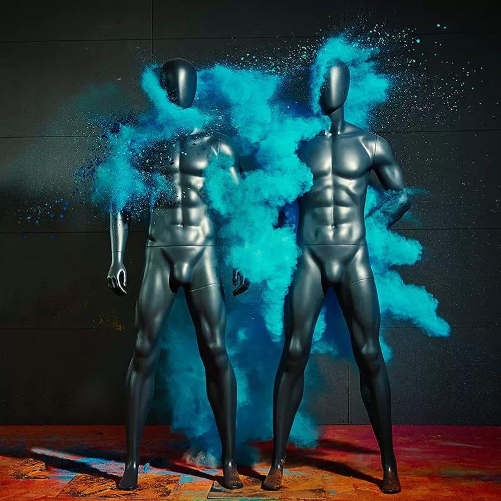 DE-LIANG Male Female Running Sport Mannequin,High Quality Fashion Woman Men Mannequin Pour Le Sport, Schaufensterpuppe Fur Sport,Sports Model Stand DL0052 DE-LIANG