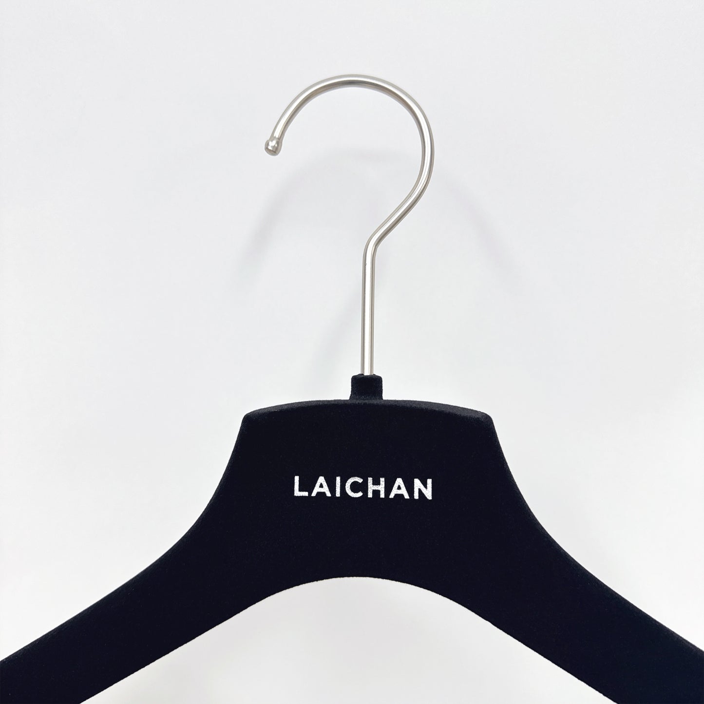 Luxury Black Velvet Hangers,Velvet Coat Hangers,Clothing Display Rack,Bottom Clip Pant clothing hanger,Non-Slip Hangers,Space Saving Clothes Hangers
