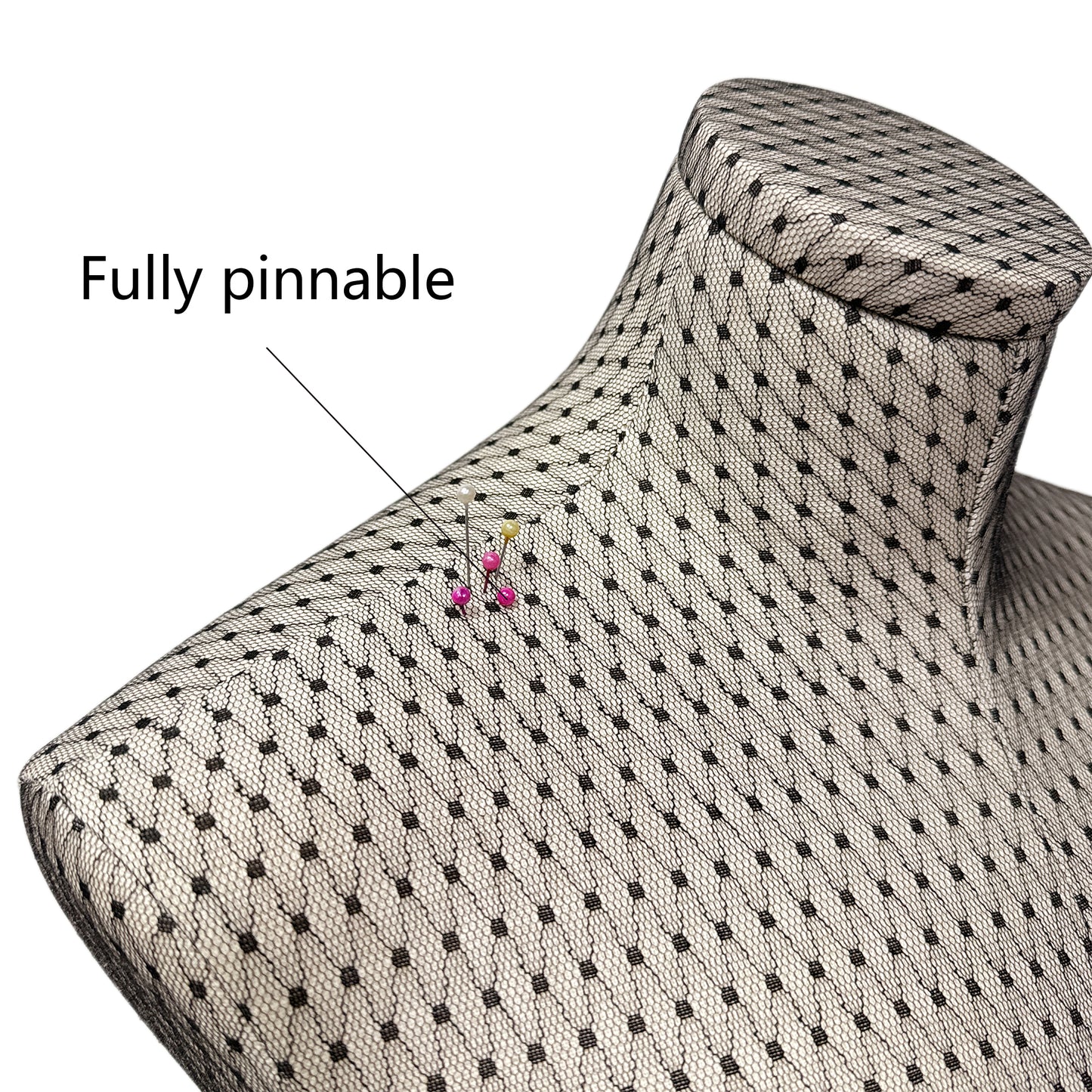 DE-LIANG Bust Form Dress Form For Bra, Fully Pinnable Soft Female Lace Underwear Display Torso Mannequin,Corset Dress Form, Swimwear Model - De-Liang Dress Forms