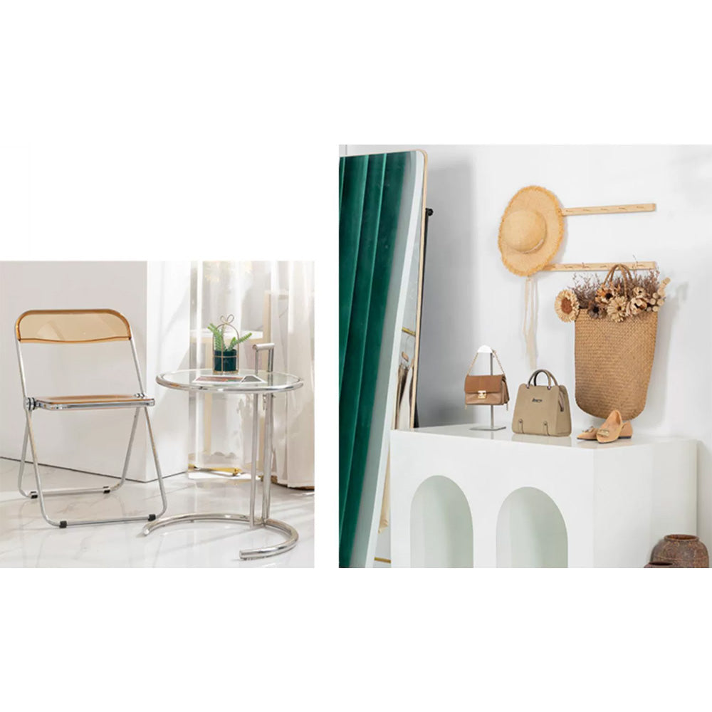 DE-LIANG Clothing Display Rack, Luxury Golden Color Hanging Hanger,Floor-Style High-Grade Shelf for Clothes Boutique DL196 250CM/300CM,DL195 200/250CM DE-LIANG