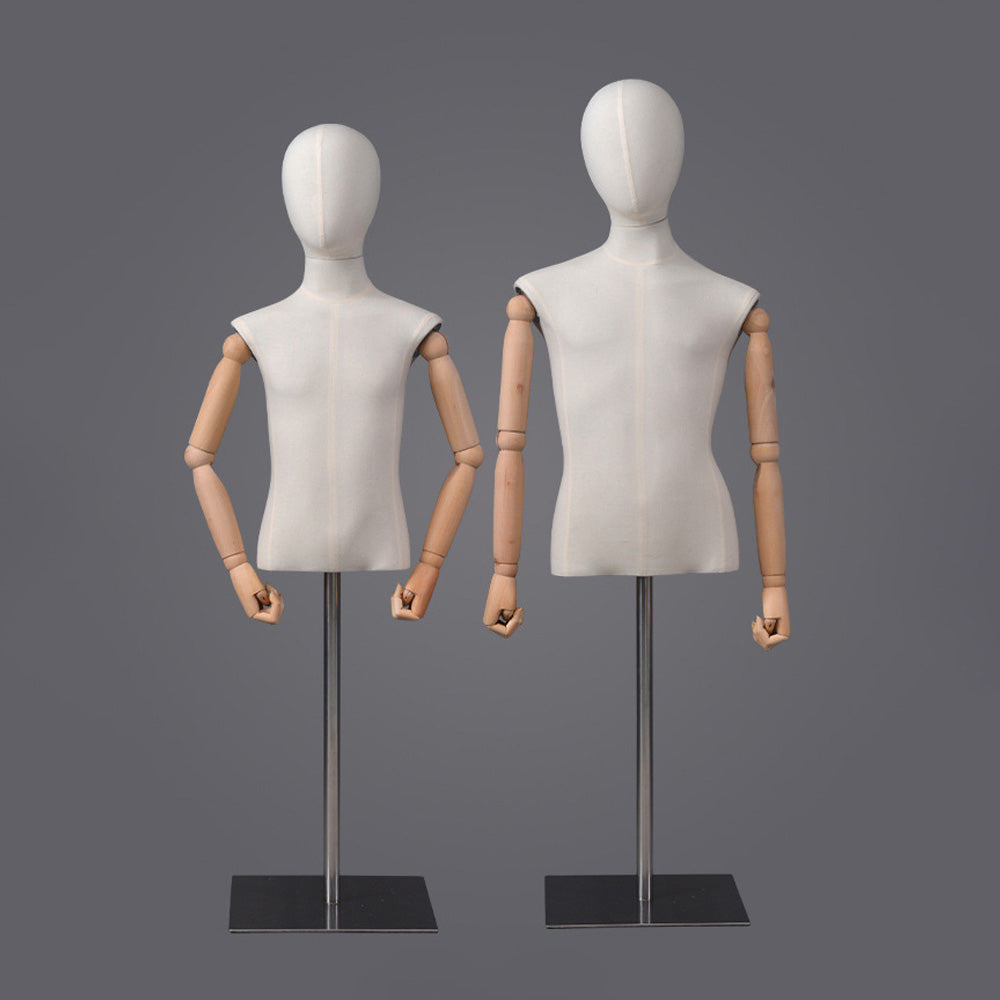Maniquí de cuerpo entero para escaparate de tienda de ropa infantil, expositor de ropa de bebé, DL0048