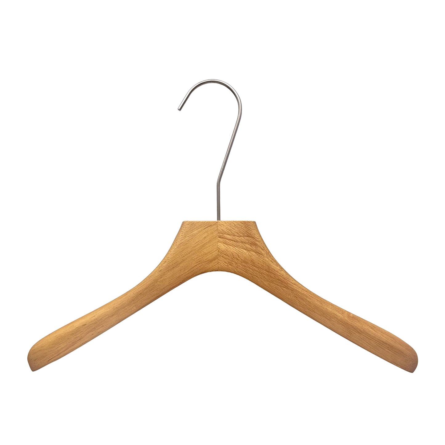 DE-LIANG Luxury Brown Wooden Hangers