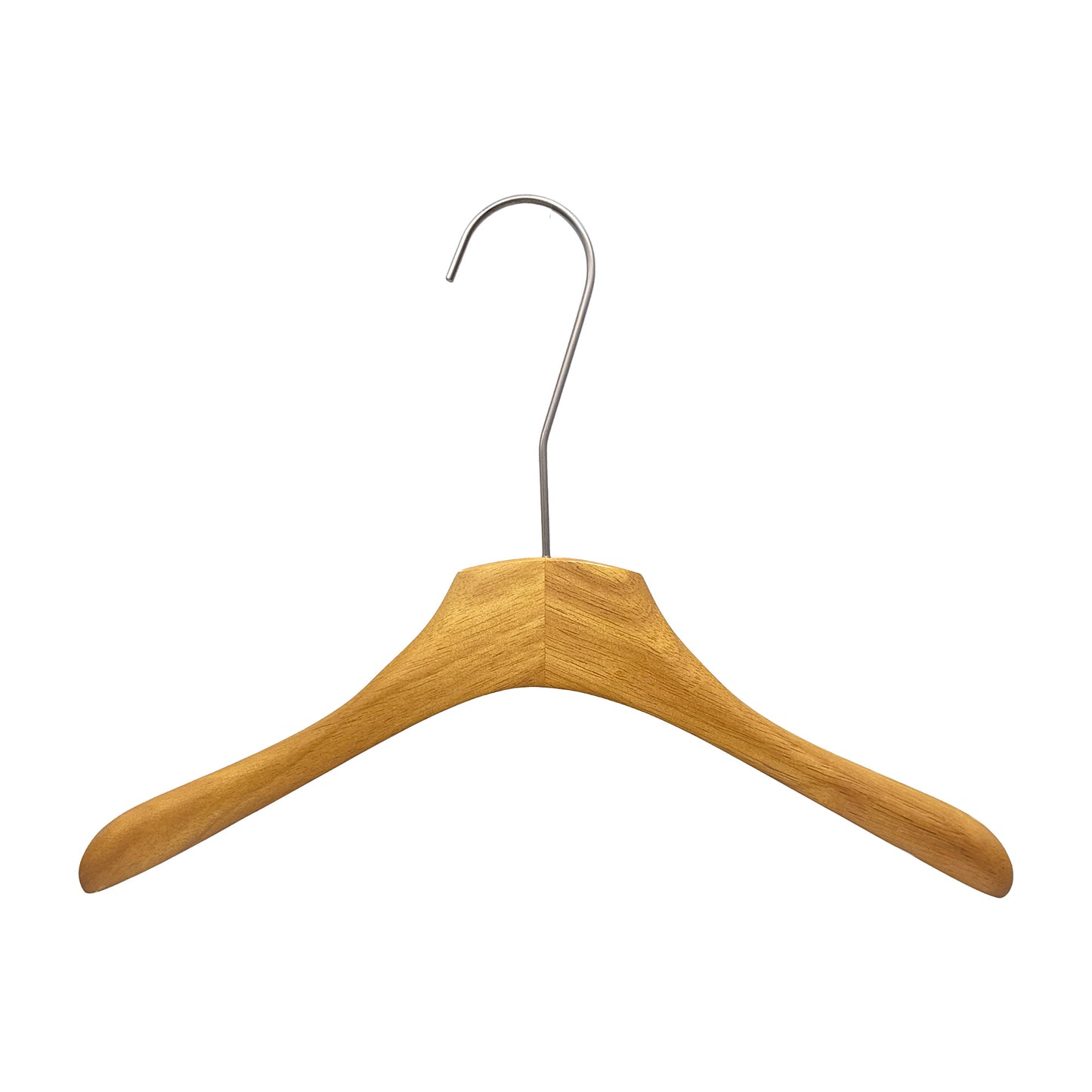 DE-LIANG Luxury Brown Wooden Hangers