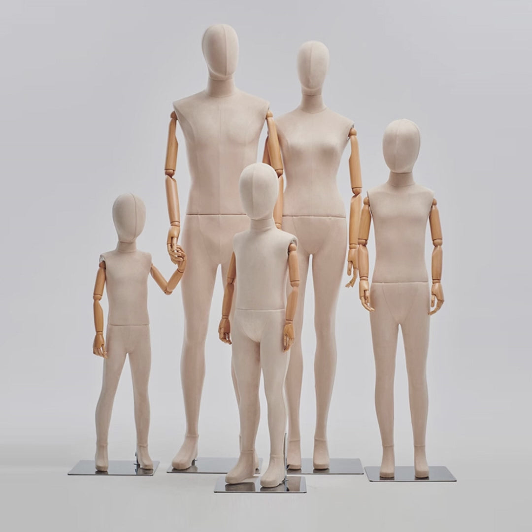 male dress form for clothing store window display