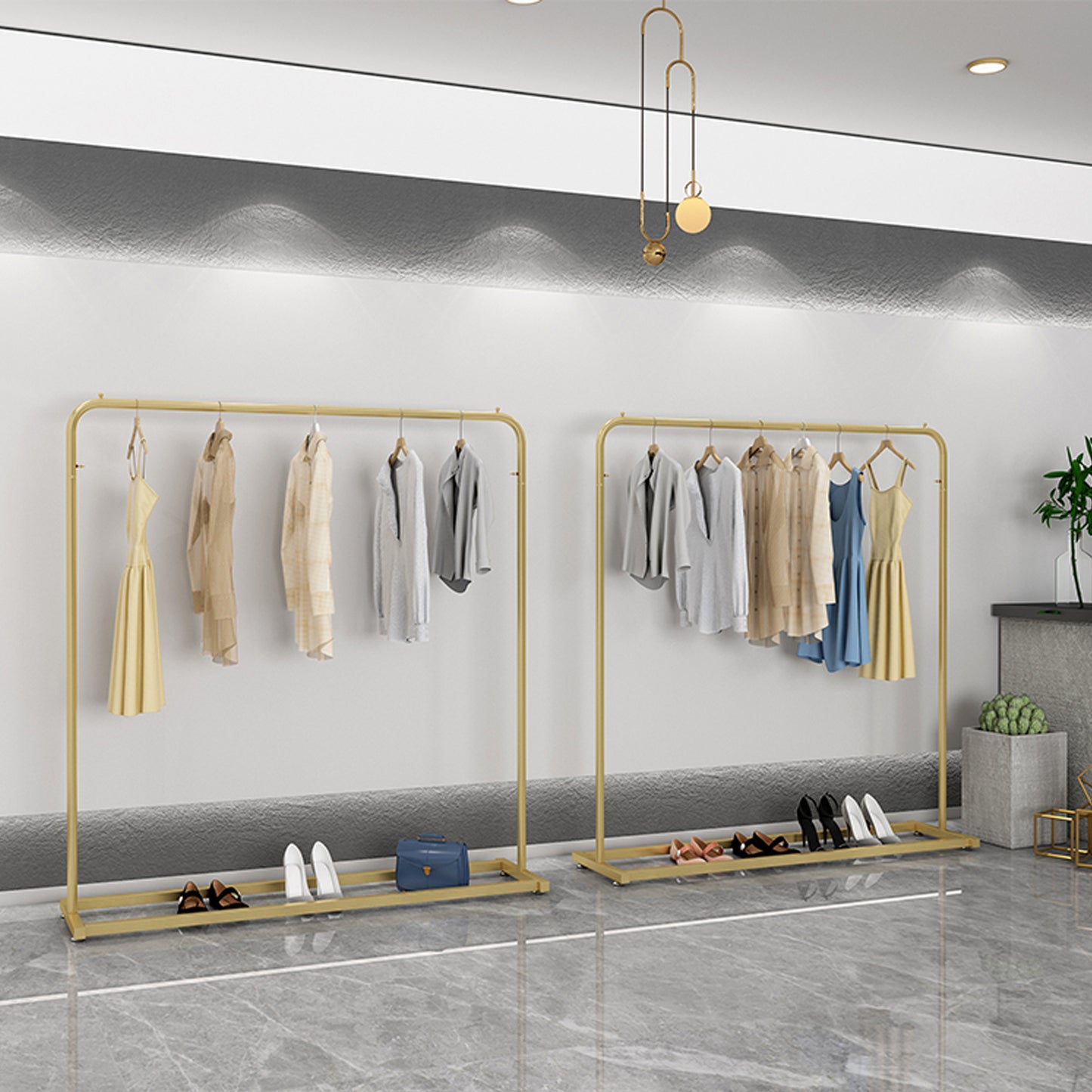 DE-LIANG Fashion High Quality Display Rack for Clothing Store,Home Decoration ,Offices DE-LIANG
