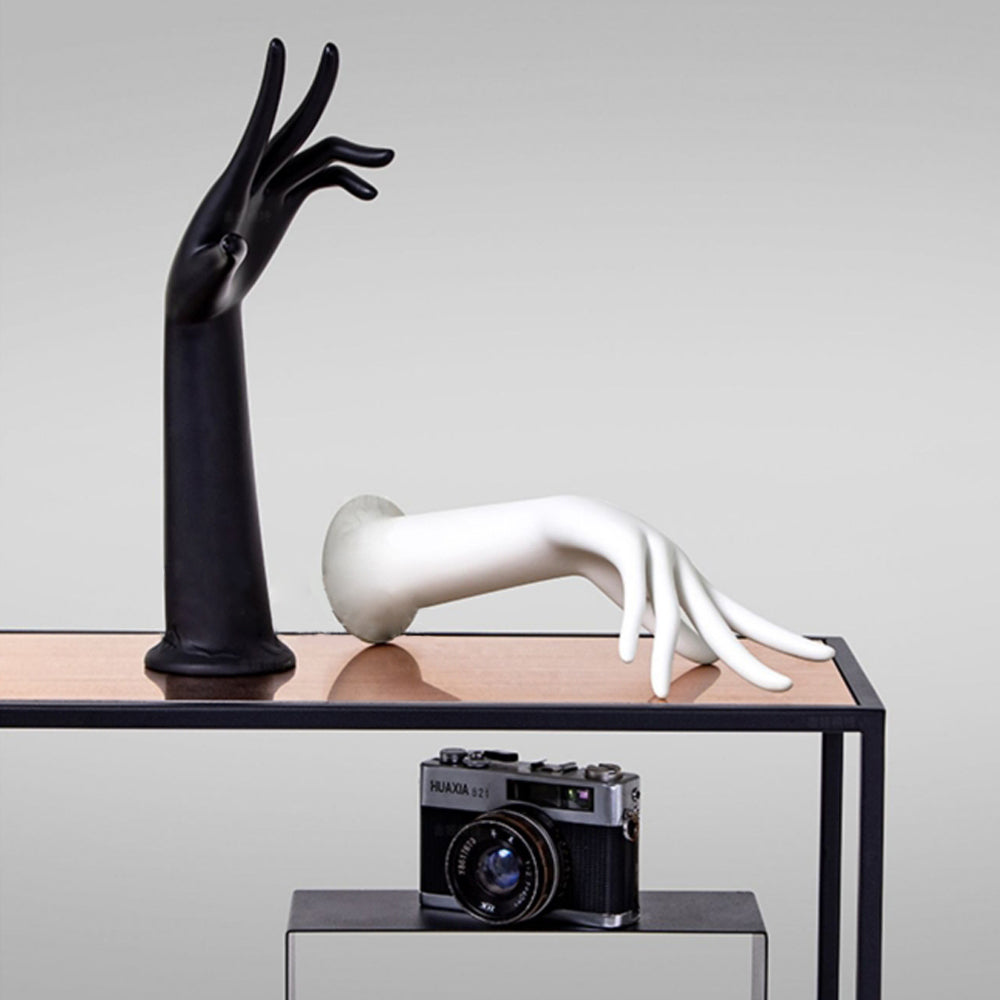 Left and Right Hand Mannequin, Hands for Nails Flexible Fingers Manikin Arms Dummy, Hand Props Artist Model Hand Display Mannequin (1pcs only not 1 pair) DE-LIANG