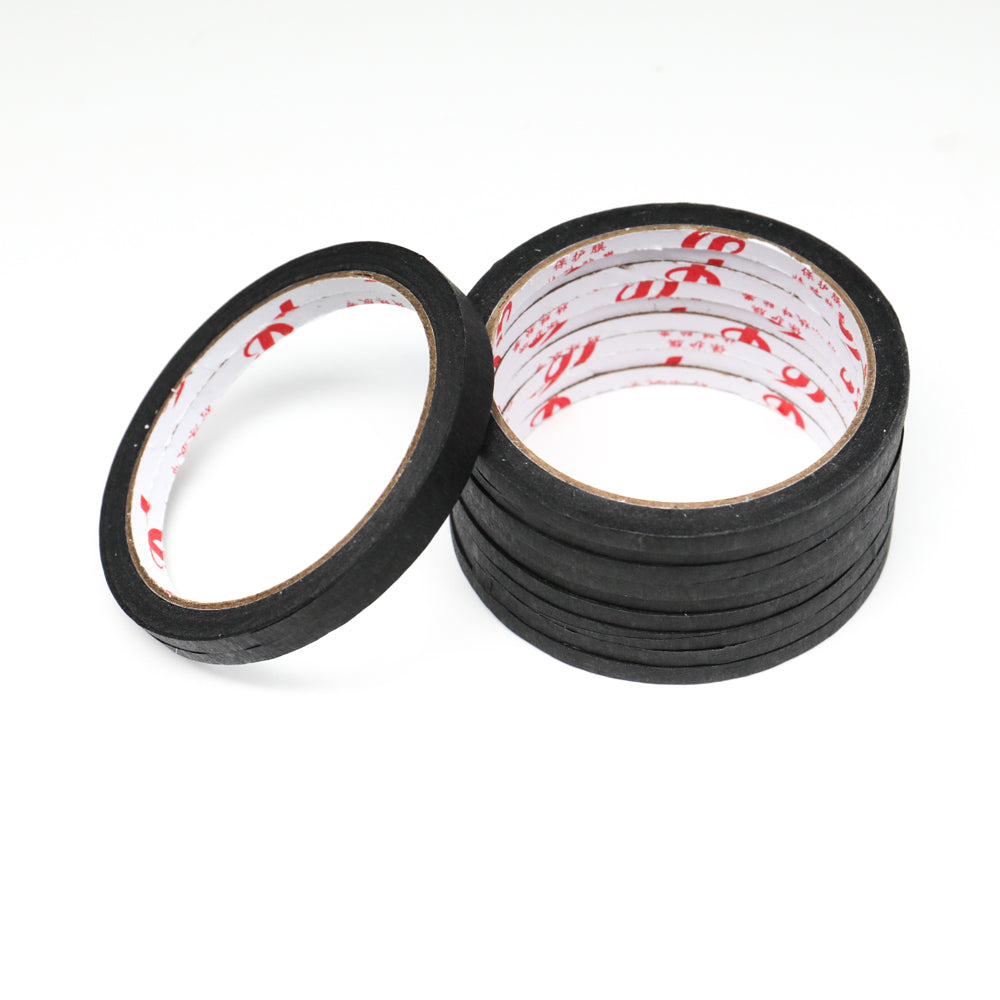 DE-LIANG 150 meter of Draping Tape - For pattern making, Red and Black Sewing Tape for tailor mannequin dressmaker usage, 1Roll=15meter, small roll. DE-LIANG