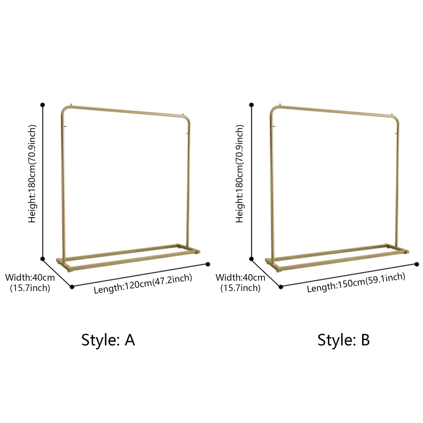DE-LIANG Fashion High Quality Display Rack for Clothing Store,Home Decoration ,Offices DE-LIANG