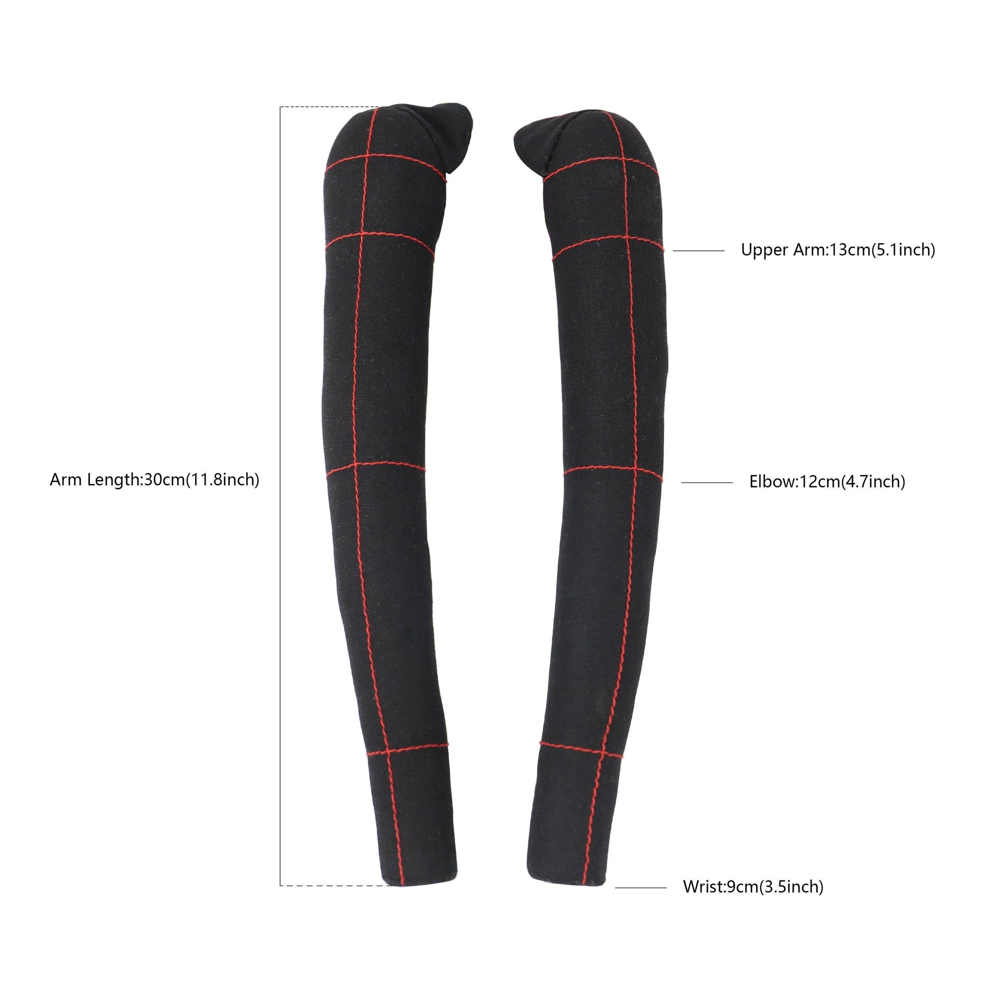 Black SIZE 6 Half Scale Dress Form for Sewing(Not Adult Size)1/2 Mini Fitting Mannequin 43cm Body Height, Female Torso Tailor Model DE-LIANG