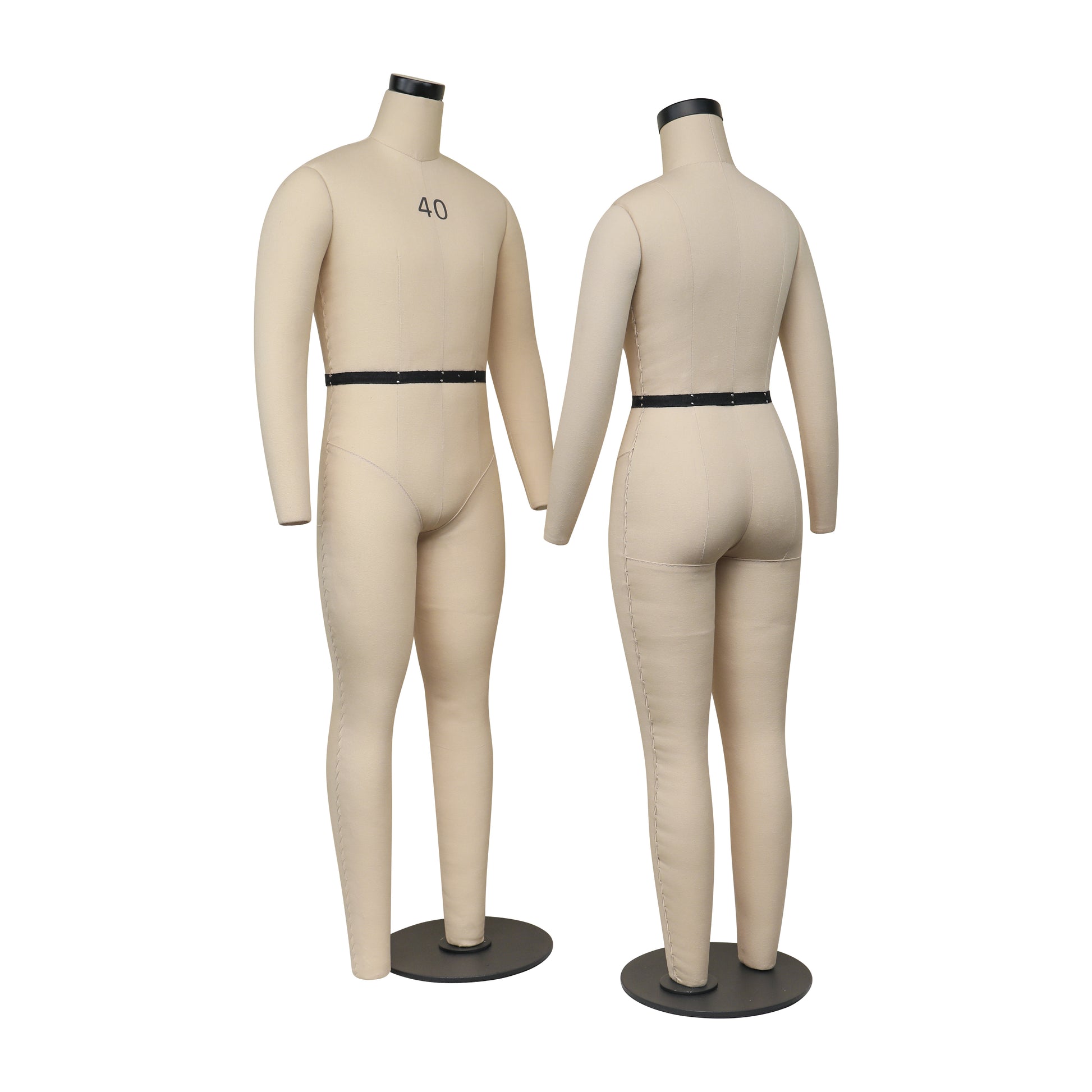 DE-LIANG Male Half Scale Full Body Dress Form,Mini 1/2 Scale Full Size Tailor Mannequin for Pattern Draping,82.5 cm Dressmaker Dummy Model DE-LIANG