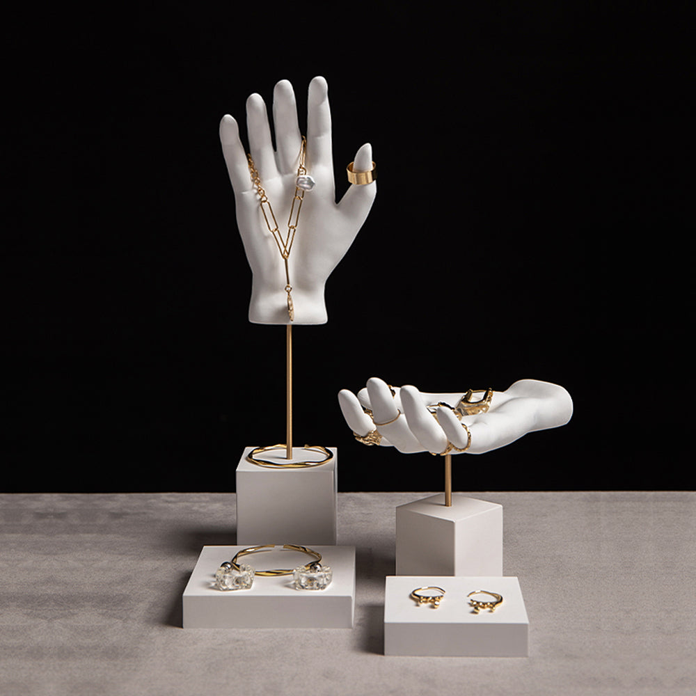 Luxury Jewelry Display Props,Creative Hand Mannequin for Ring Necklace –  De-Liang Dress Forms