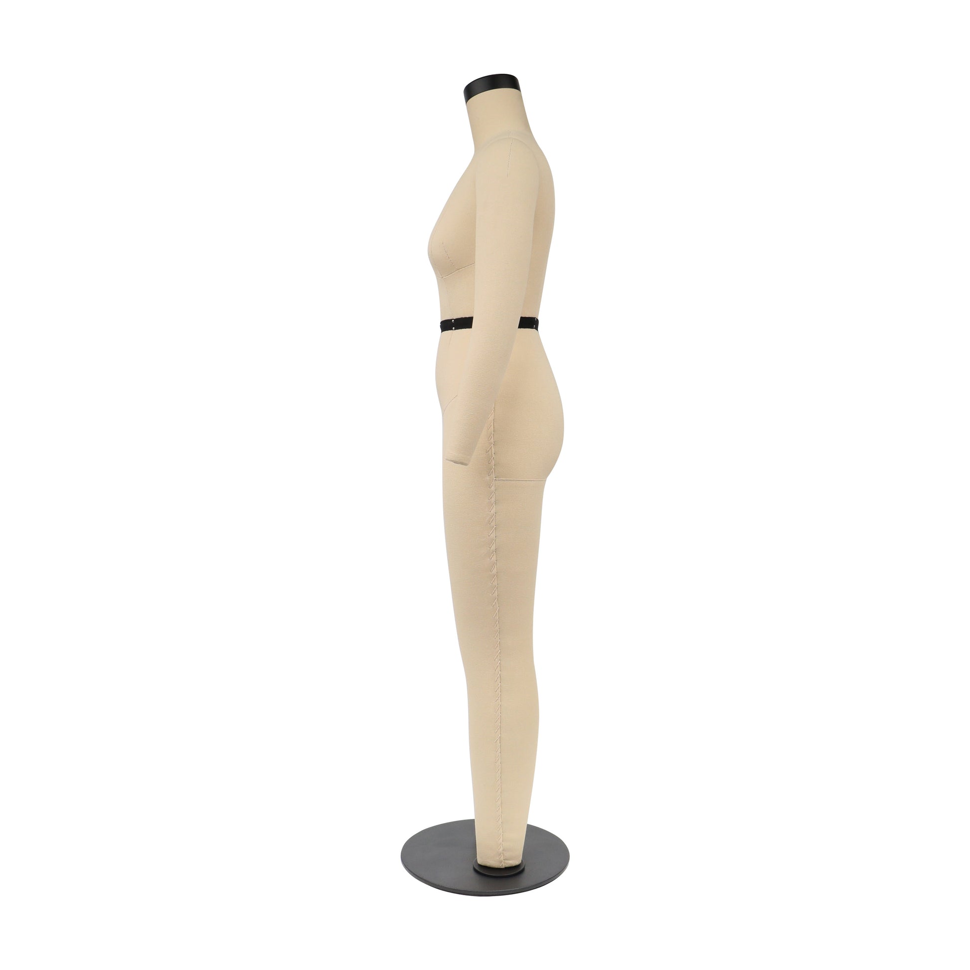 DL265 Half Scale dress form full body, US size 6 1/2 scale tailoring dummy,Sewing Dressmaker Mannequin with Detachable Arms DE-LIANG