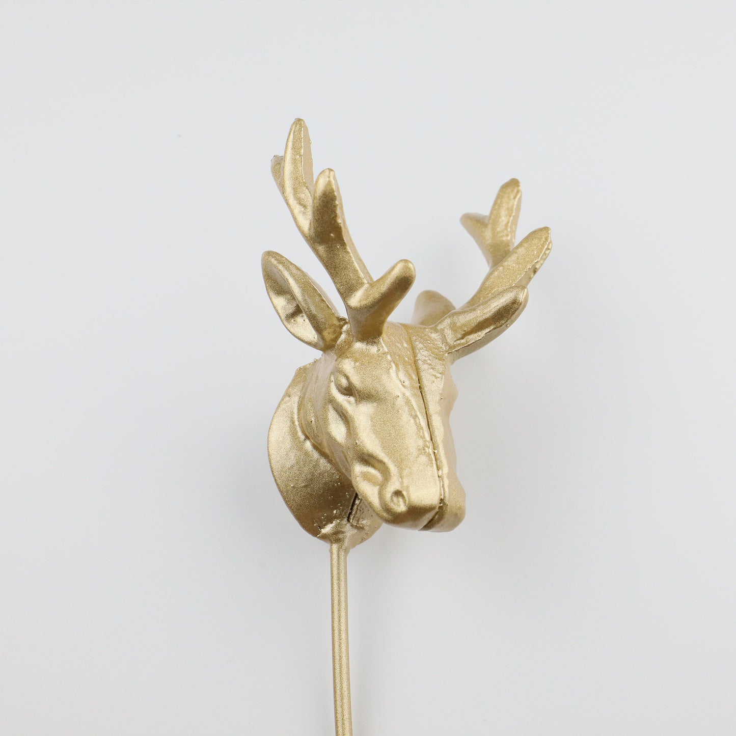 Creative Modern Deer Hooks,Golden Animal Decorative Single Hook,Coat Hanger Hooks for Clothing Store Wall Display,Bag/Bathroom Towel Holder DE-LIANG