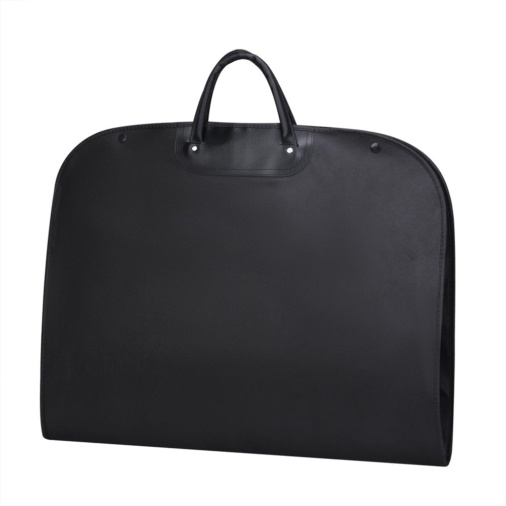 Fashion Black Suit Bag ,Portable Suit Dust Cover Travel Clothes Dust Bag, Suit Storage Bag Clothing Dust Cover DE-LIANG