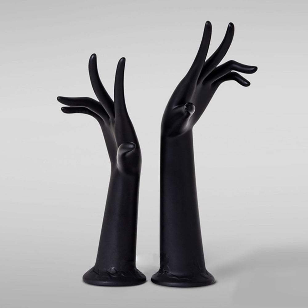 Left and Right Hand Mannequin, Hands for Nails Flexible Fingers Manikin Arms Dummy, Hand Props Artist Model Hand Display Mannequin (1pcs only not 1 pair) DE-LIANG
