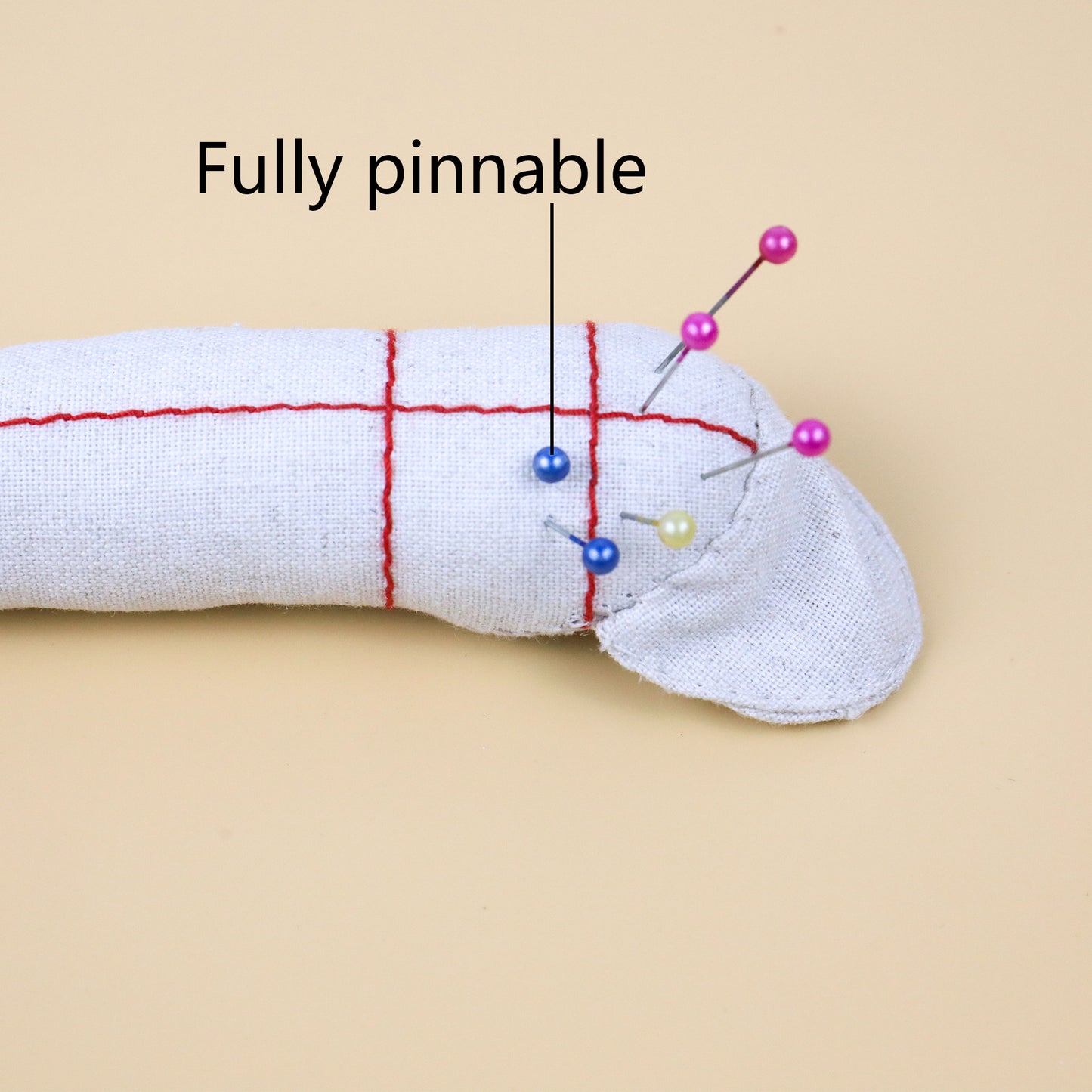 DE-LIANG Female Fully Pinnable Tailor Soft Arms, 1:3 Mini Arm Not Human Size,Dress Form Dummy's Cotton Sewing Arms,Arms for Pattern Scale Arms 20 cm DE-LIANG