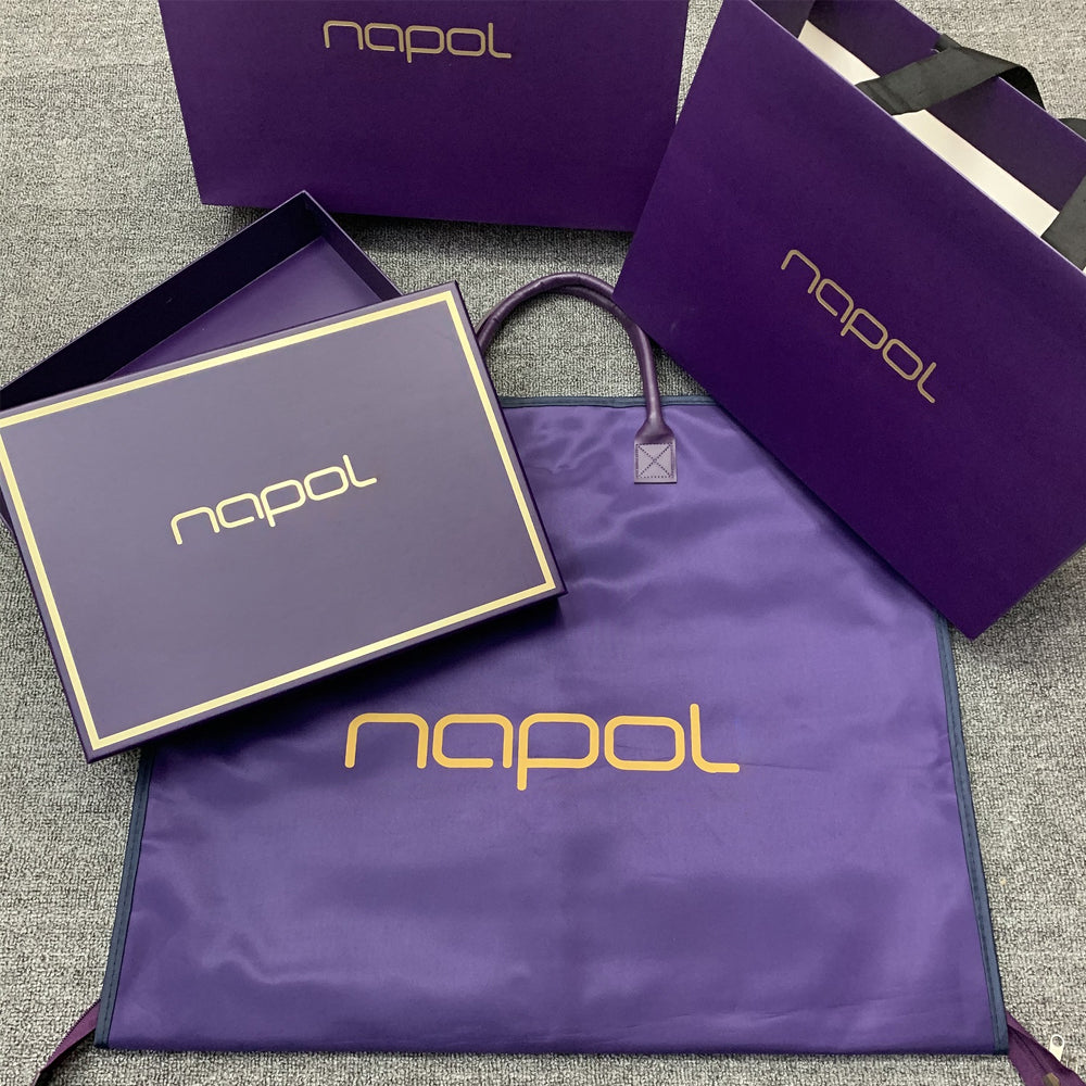 Fashion Purple Suit Dust Cover Bag, Clothing Storage Bags,Oxford Cloth Waterproof Cover,Portable Suit Bag DE-LIANG