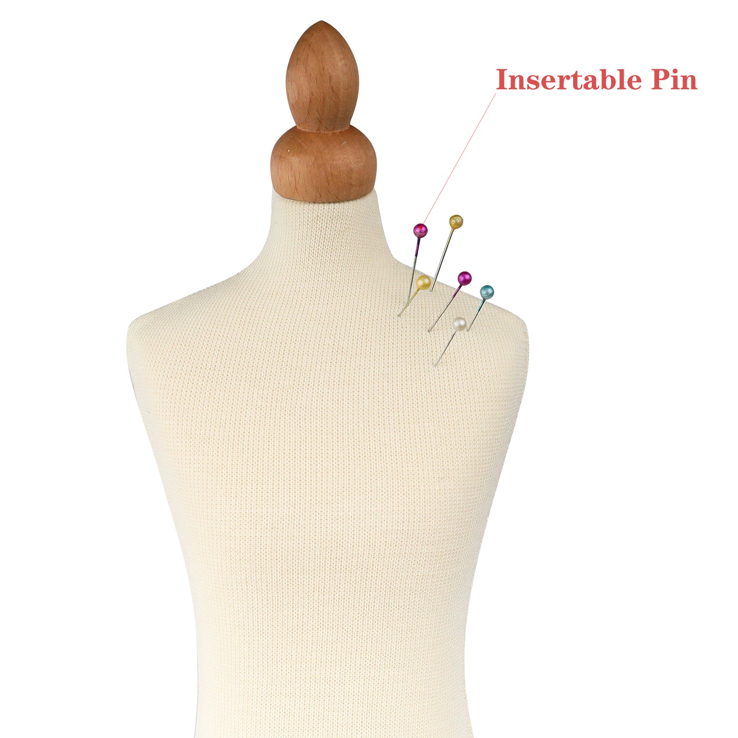 Half scale dress form male miniature 1/4 tailor fitting dressmaker mannequin for school draping, mini fully pinable men sewing foam DE-LIANG