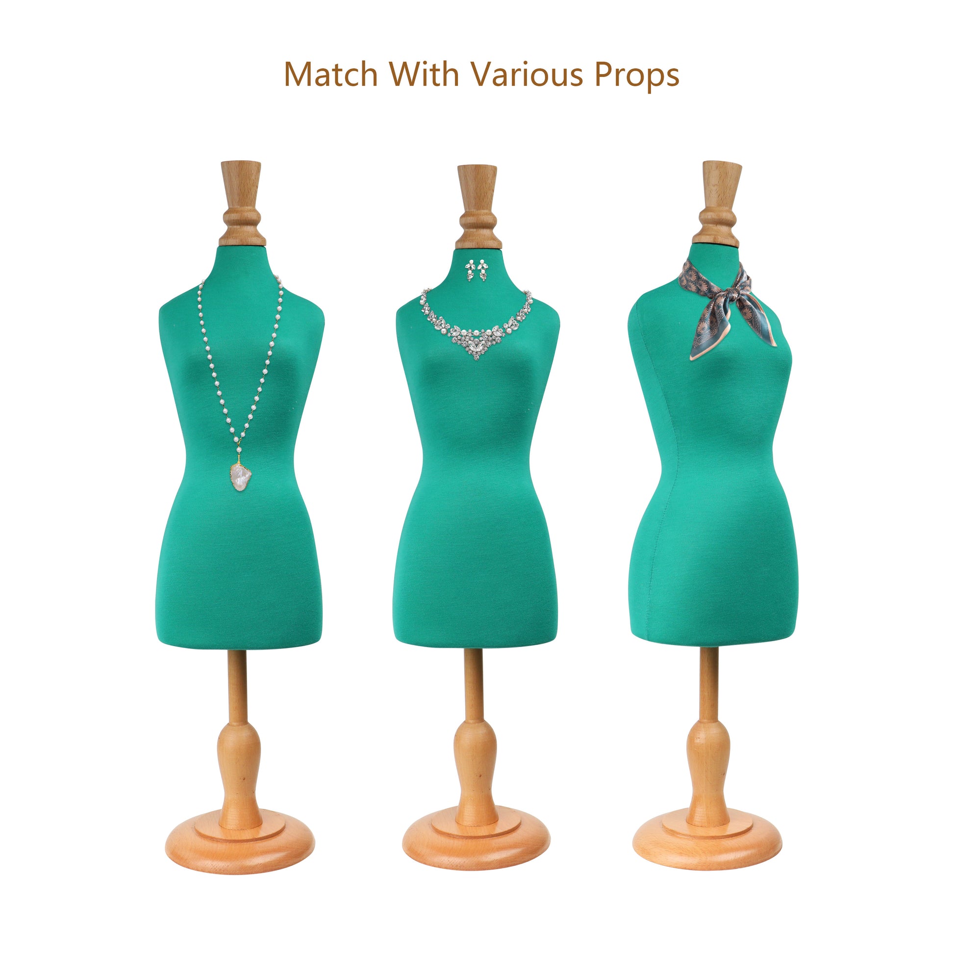 DL802 Dress form,Mini Display mannequin,table window jewelry display props,fully pinnable foam dressmaker dummy DE-LIANG