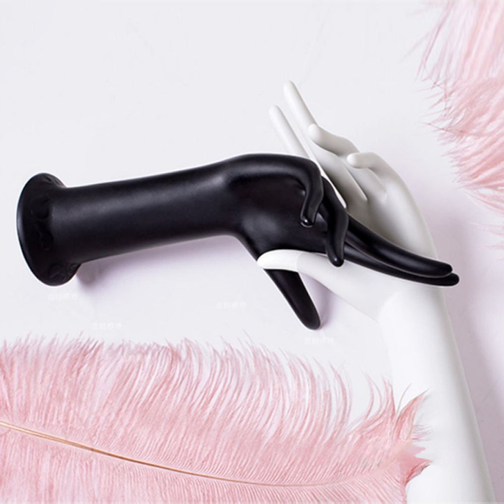 Left and Right Hand Mannequin, Hands for Nails Flexible Fingers Manikin Arms Dummy, Hand Props Artist Model Hand Display Mannequin (1pcs only not 1 pair) DE-LIANG