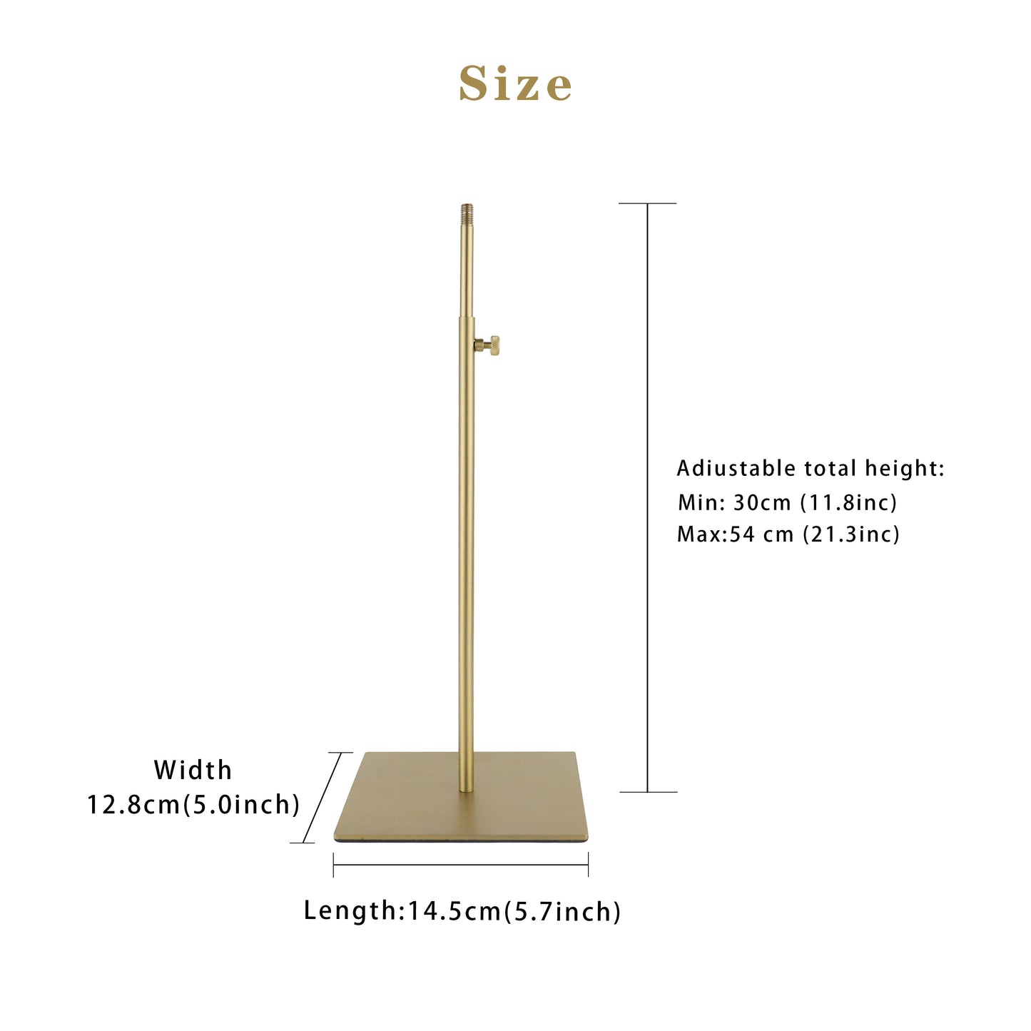 head mannequin, head model hat earphone, headband headpiece display stand, jewelry rack with luxury golden titanium DE-LIANG