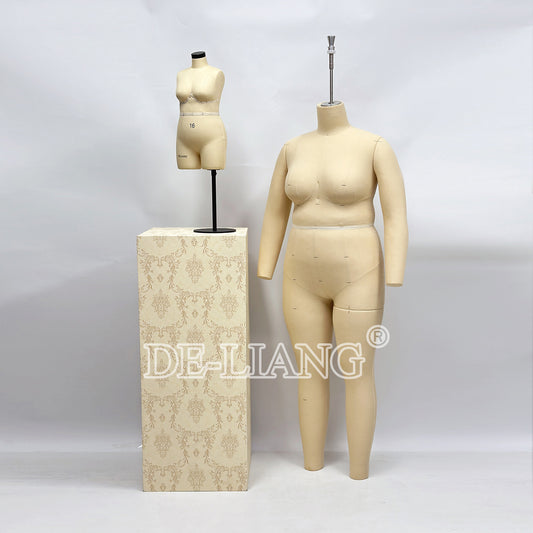 Celebrate All Body Types with DE-LIANG Plus Size Female Tailor Mannequins