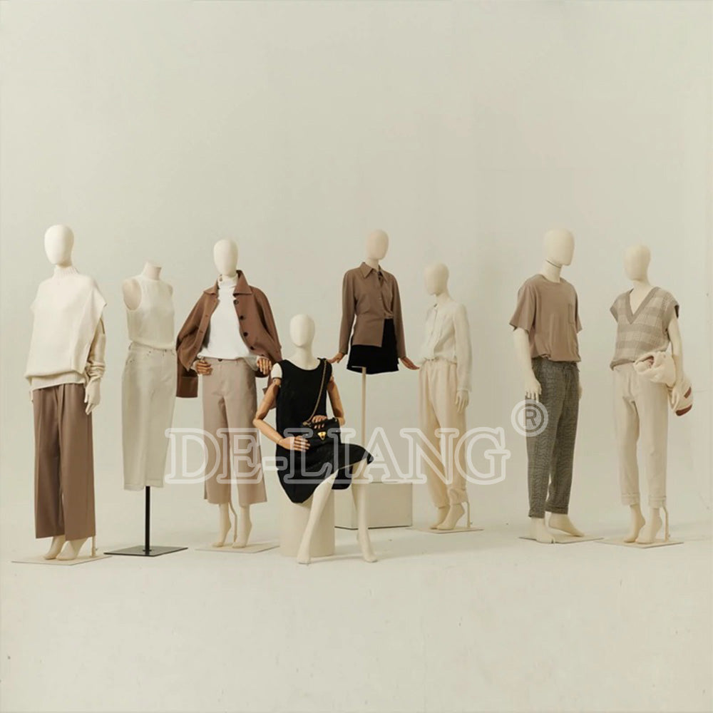 The Perfect Display Solution for Your Boutique: DE-LIANG Female Linen Mannequins