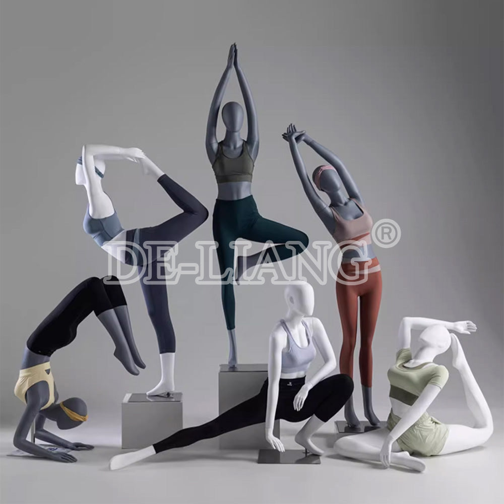 DE-LIANG Adult Female Yoga Mannequin: The Perfect Partner for Activewear Displays