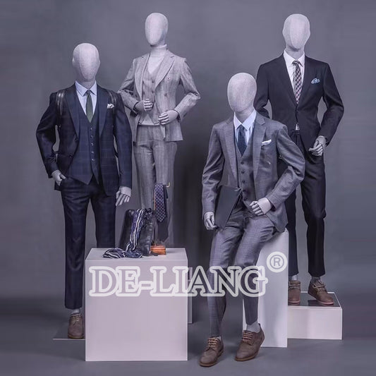 Where can buy best male mannequin?Come to DE-LIANG DRESS FORM and elevate your display with the DE-LIANG Male Full Body Mannequin