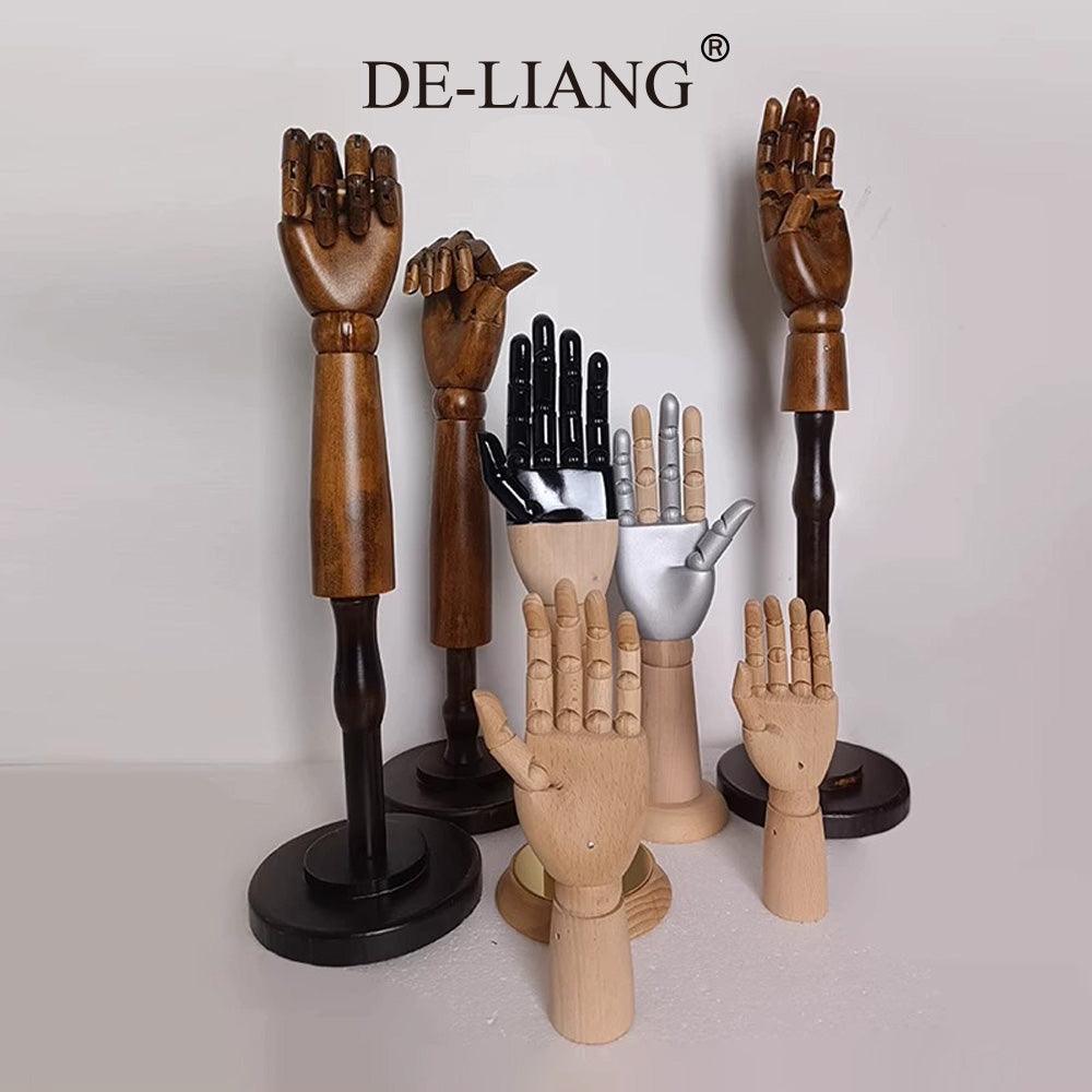 Which wooden hand display product is the best? The answer is DE-LIANG ...