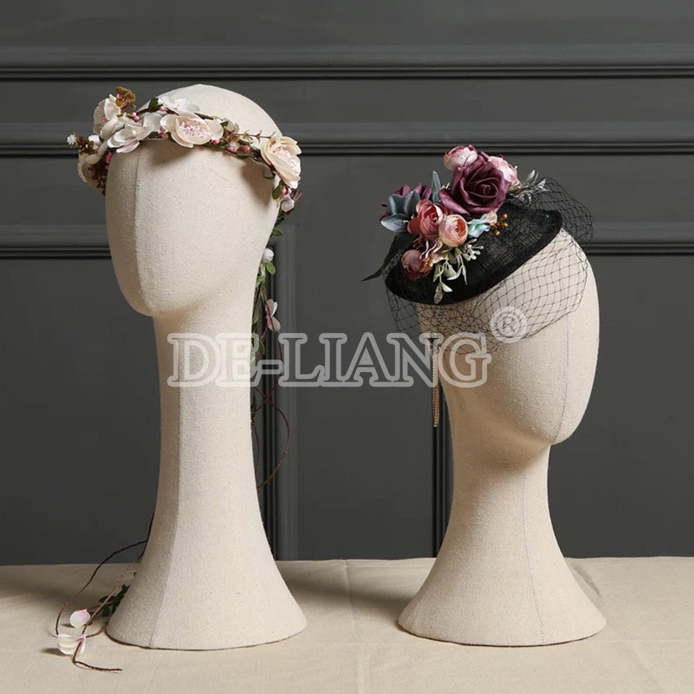 Why Choose the DE-LIANG Linen Fabric Mannequin Head Stand? Let us tell you