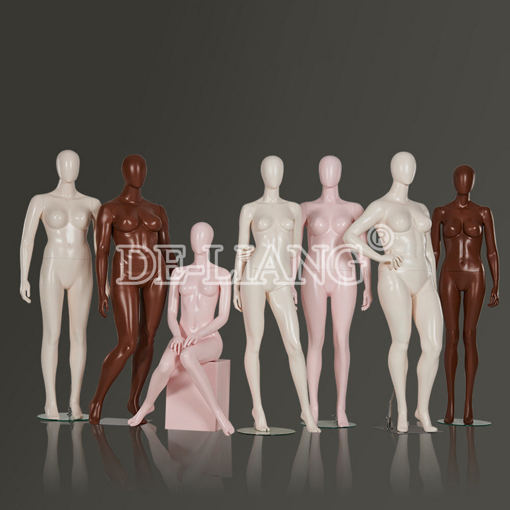 DE-LIANG Plus Size Female Full Body Mannequin: Showcase Elegance in Every Curve